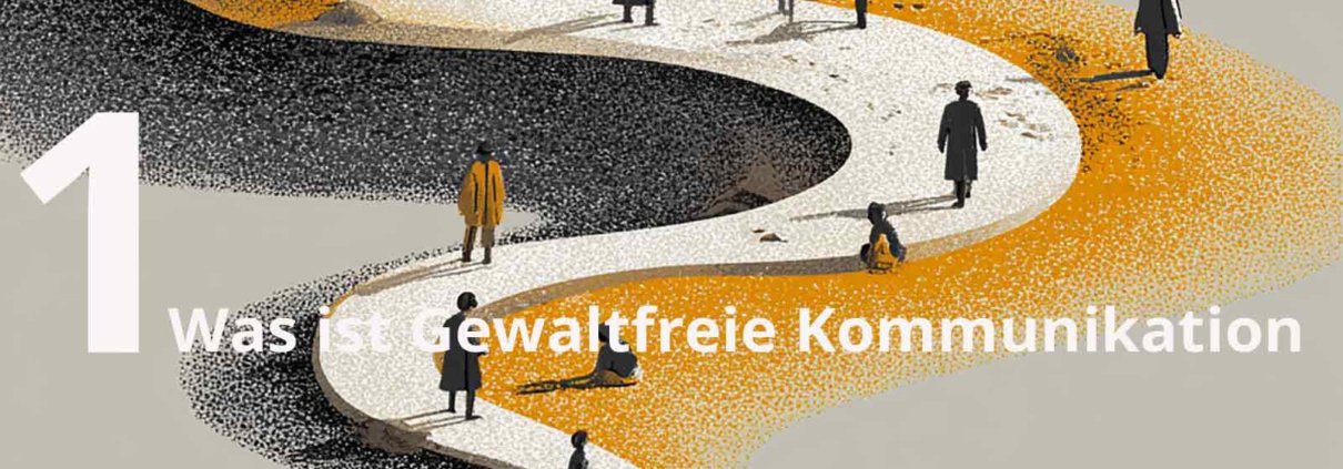 Symbolisches Beitragsbild zum Artikel über Gewaltfreie Kommunikation und Bewusstwerdung.