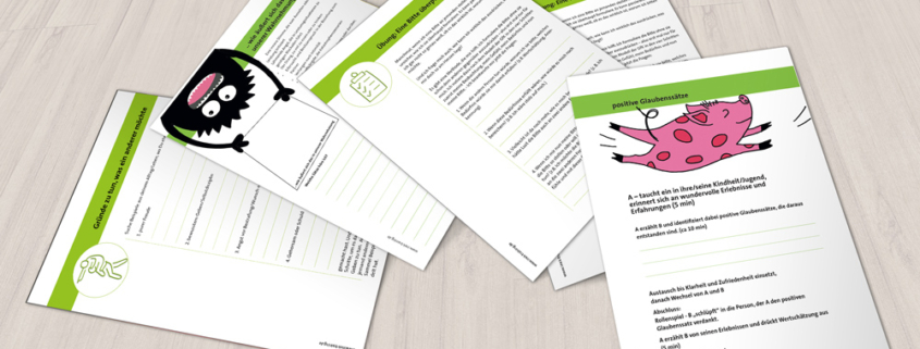 Uebungsblätter GFK von Nicole Ganser und Klaudia Schäfer