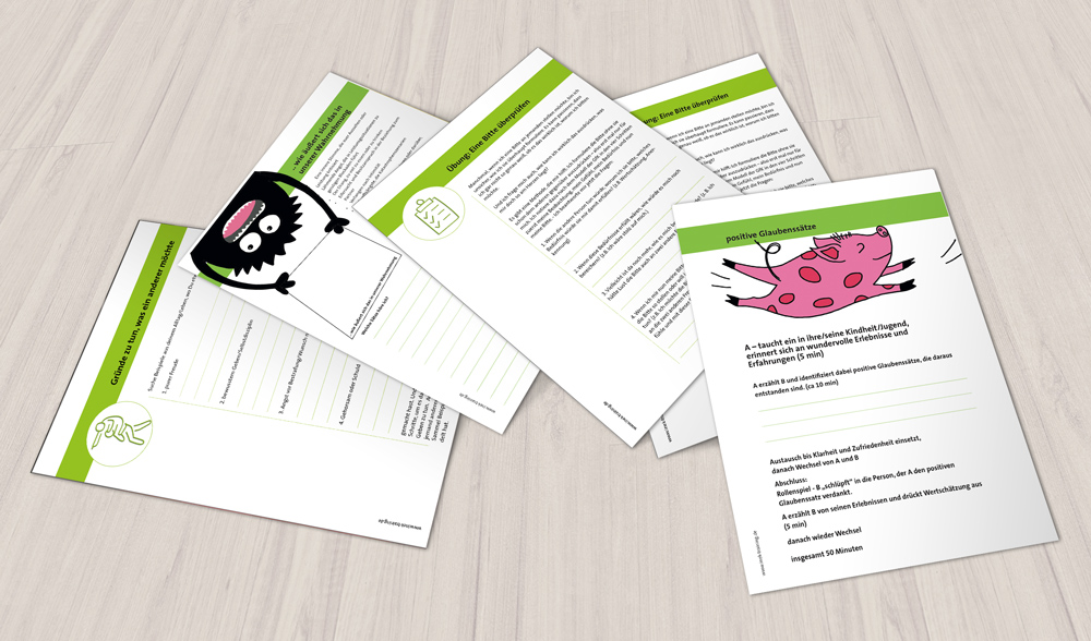 Uebungsblätter GFK von Nicole Ganser und Klaudia Schäfer