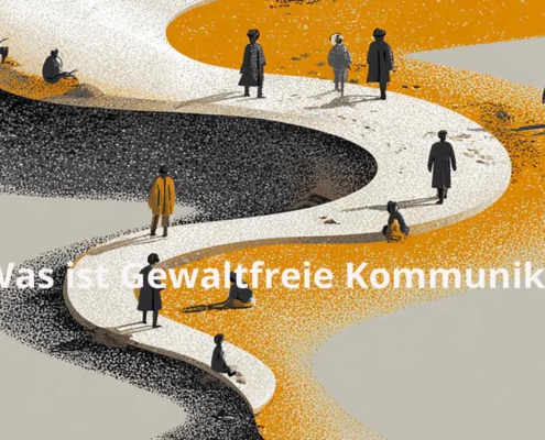 Symbolisches Beitragsbild zum Artikel über Gewaltfreie Kommunikation und Bewusstwerdung.