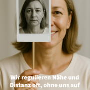 Bild beschreibt ein Dtandbild, welches Nähe und Distanz schafft